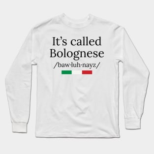 It's called Pasta Bolognese Long Sleeve T-Shirt